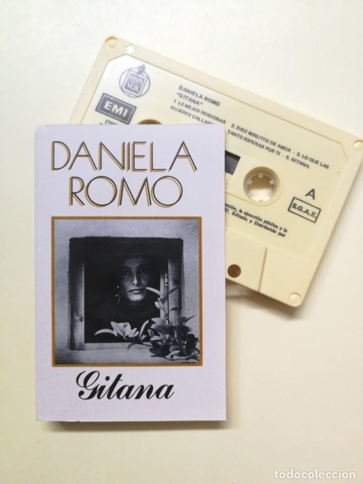 Casetes antiguos: DANIELA ROMO &ndash; GITANA &ndash; CASETE - Foto 2