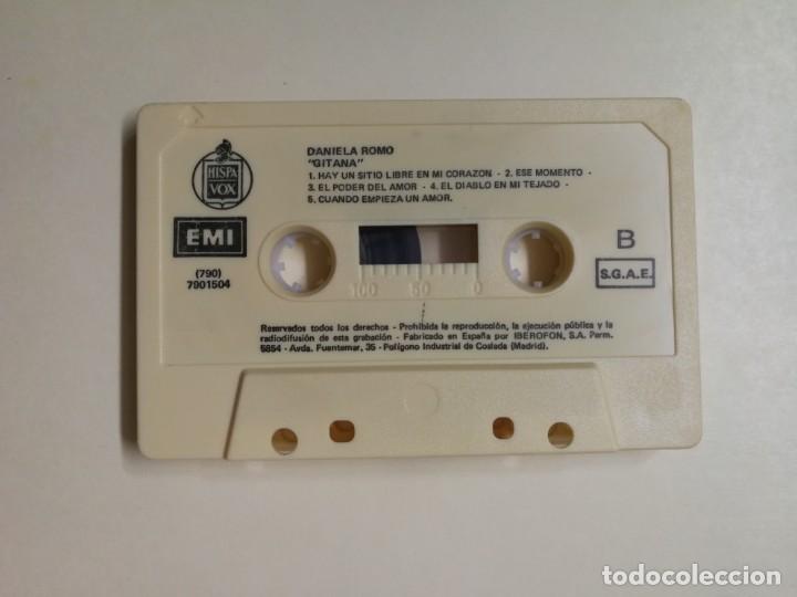 Casetes antiguos: DANIELA ROMO &ndash; GITANA &ndash; CASETE - Foto 4