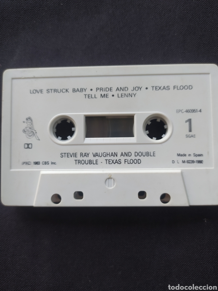 Casetes antiguos: Cassette Stevie Ray Vaughan - Foto 2