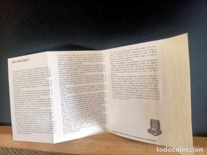 Casetes antiguos: D&Uacute;O DIN&Aacute;MICO 15 TEMAS EMI 1992 - Foto 3