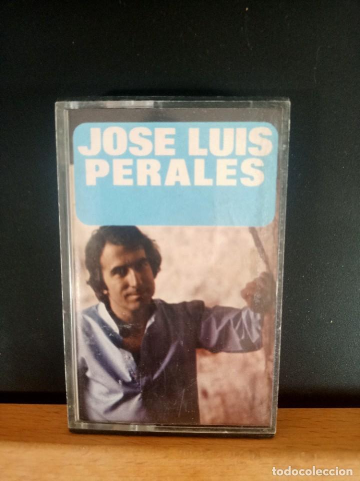 Casetes antiguos: JOS&Eacute; LUIS PERALES 9 TEMAS HISPAVOX 1981 - Foto 1