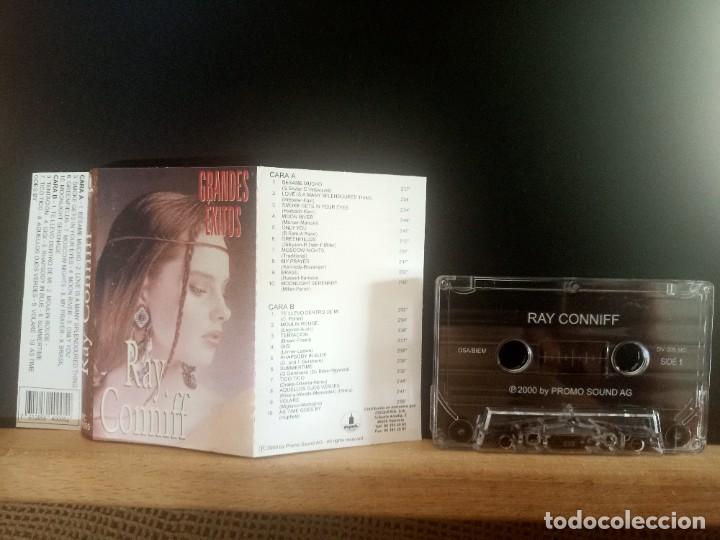 Casetes antiguos: RAY CONNIFF GRANDES &Eacute;XITOS 20 TEMAS PROMO SOUN AG 2000 - Foto 3