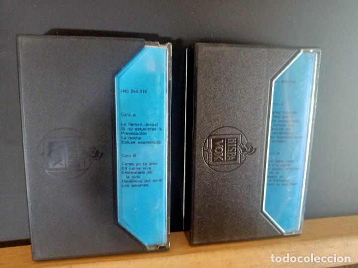 Casetes antiguos: RAPHAEL VOLUMEN 1 Y 2 20 TEMAS HISPAVOX 1984 - Foto 2