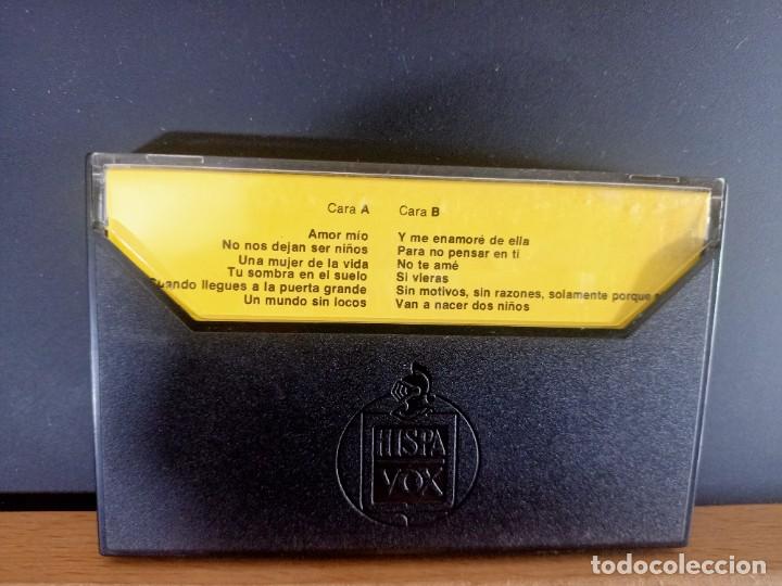 Casetes antiguos: RAPHAEL AMOR M&Iacute;O 12 TEMAS HISPAVOX 1974 - Foto 3
