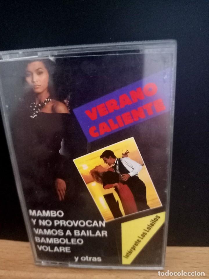 Cassettes Anciennes: VERANO CALIENTE VERSIONES POR LOS LOLAILOS 11 TEMAS ECB RECORDS 1991