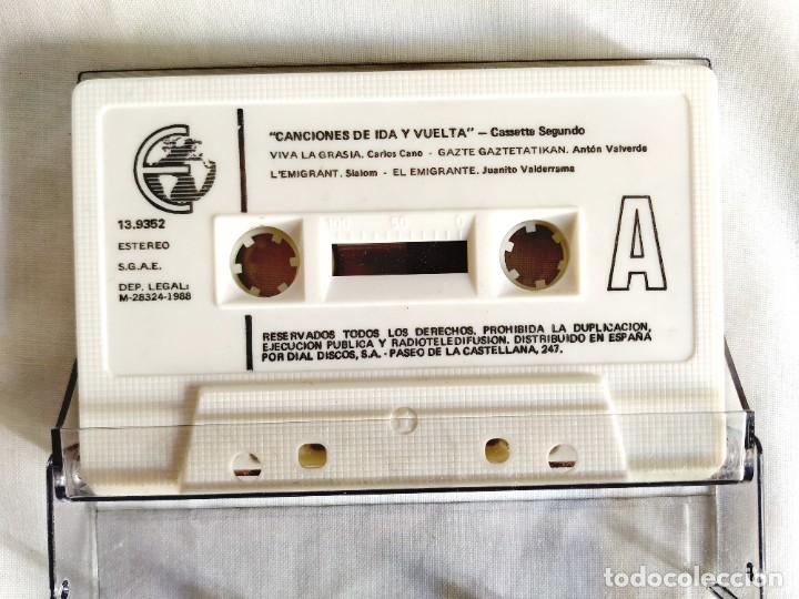 Casetes antiguos: CANCIONES DE IDA Y VUELTA - CASSETTE SEGUNDO - Foto 1