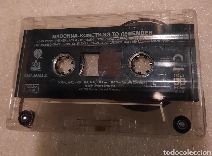 Casetes antiguos: Madonna - something to remember. SOLO CASSETTE - Foto 2