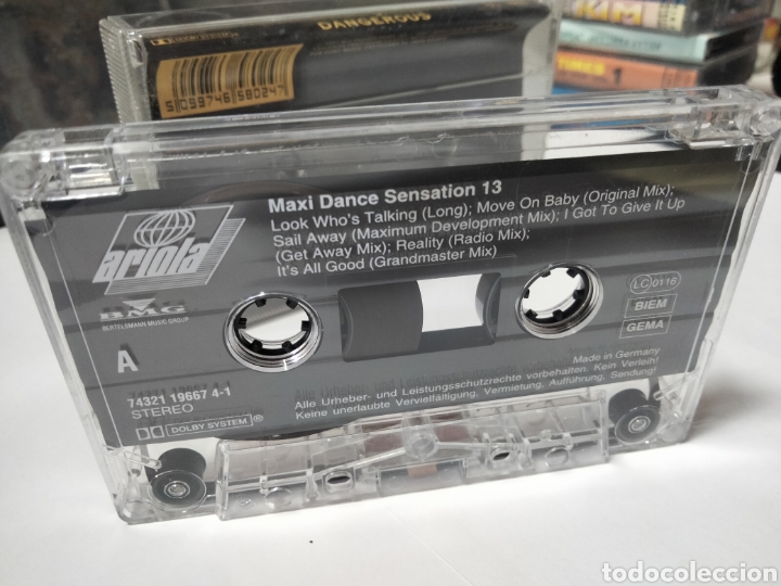 Casetes antiguos: Cassette MICHAEL JACKSON (DANGEROUS) - Foto 4