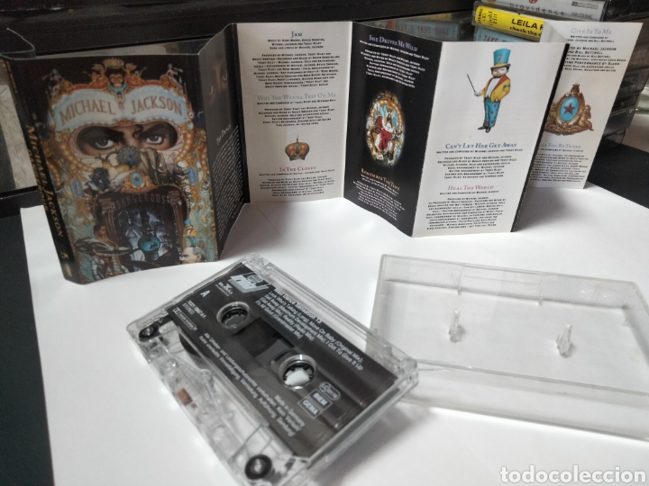 Casetes antiguos: Cassette MICHAEL JACKSON (DANGEROUS) - Foto 5
