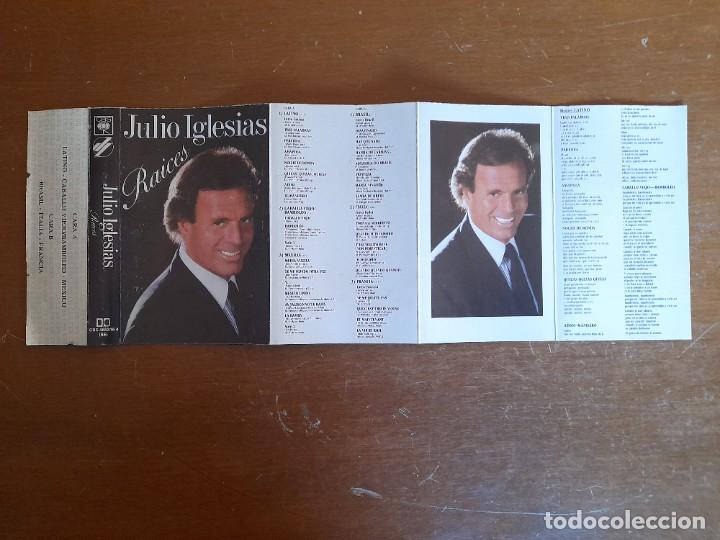 Casetes antiguos: Julio Iglesias ra&iacute;ces 1989 - Foto 2