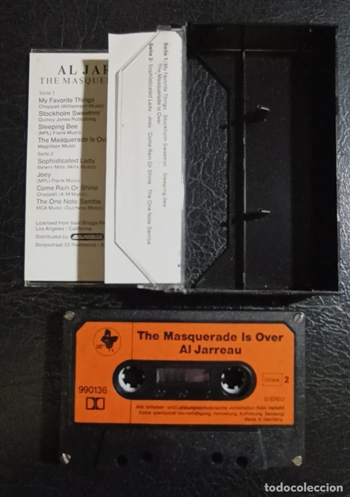 Casetes antiguos: CINTA CASSETTE THE MASQUERADE IS OVER - AL JARREAU - Foto 2