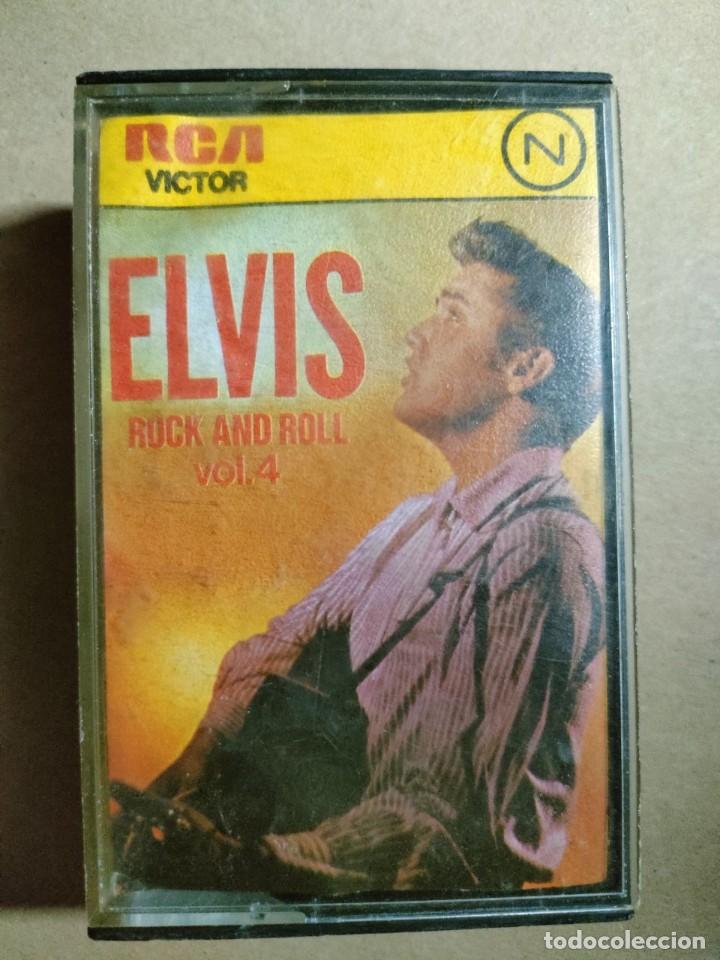Casetes antiguos: ELVIS ROCK AND ROLL. VOL 4 - Foto 1