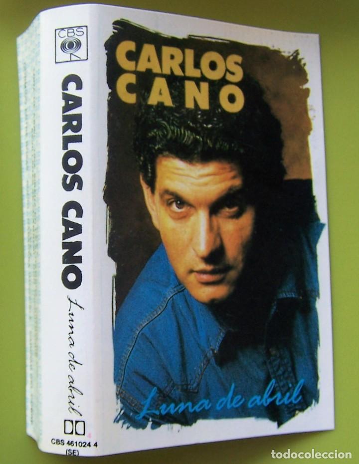 Casetes antiguos: CARLOS CANO - LUNA DE ABRIL (CASETE) - Foto 1