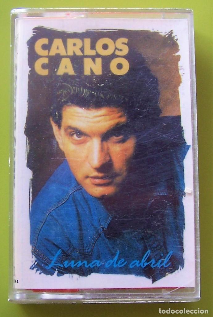Casetes antiguos: CARLOS CANO - LUNA DE ABRIL (CASETE) - Foto 2