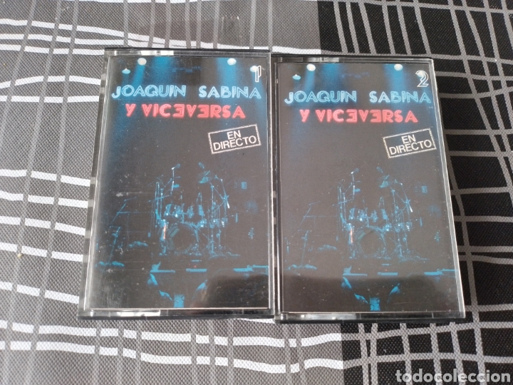Casetes antiguos: Joaquin Sabina y Viceversa En Directo - Foto 1
