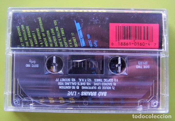 Casetes antiguos: BAD BRAINS - LIVE (CASETE) - Foto 2