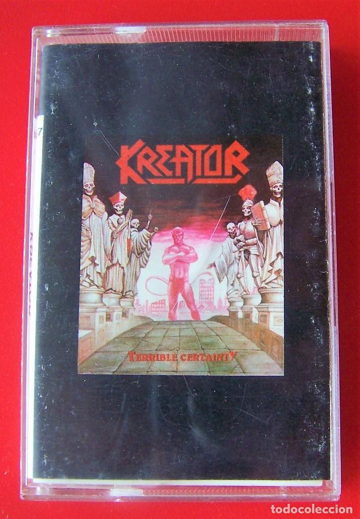 Casetes antiguos: KREATOR - TERRIBLE CERTAINLY (CASETE) - Foto 1