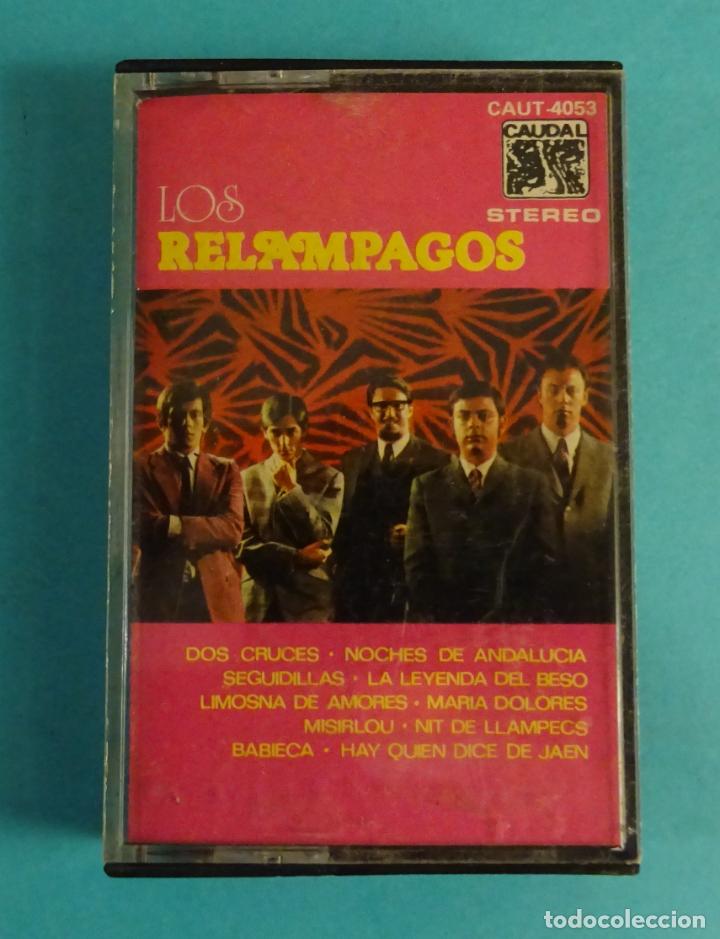 Casetes antiguos: LOS REL&Aacute;MPAGOS. CASETE CAUDAL 1977 - Foto 1