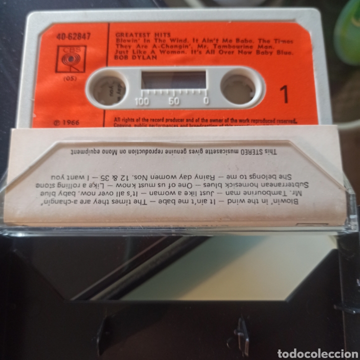 Casetes antiguos: Bob Dylan - Greatest Hits - Foto 2