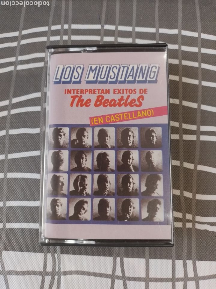 Casetes antiguos: Casete Los Mustang interpretan Los Beatles - Foto 1