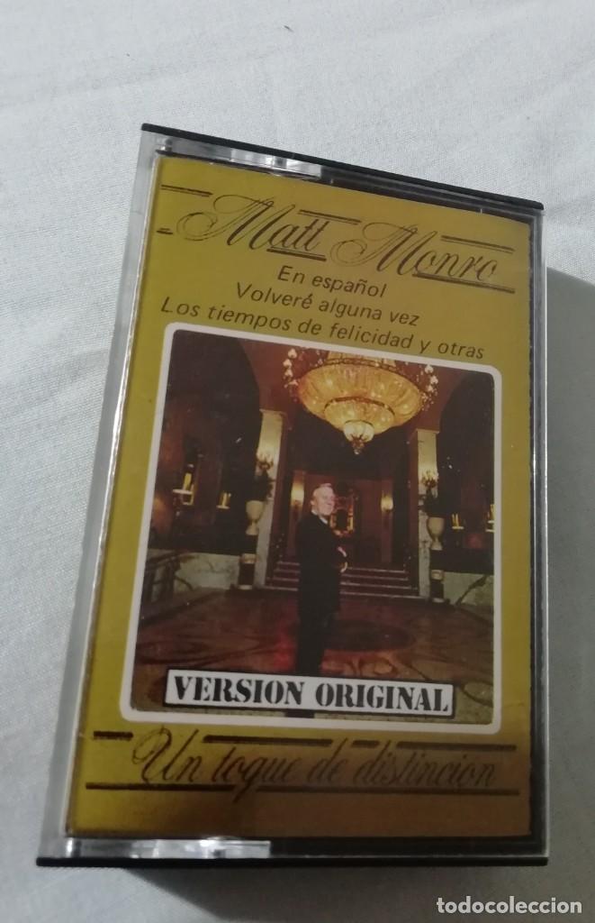 Casetes antiguos: Casete Matt Monro versi&oacute;n original - Foto 1