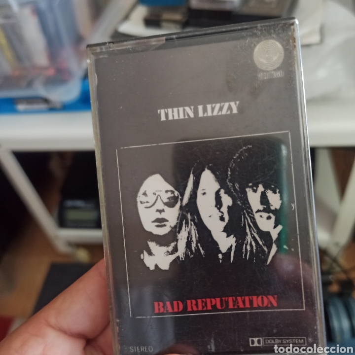 Casetes antiguos: Thin Lizzy &ndash; Bad Reputation (Vertigo, UK, 1977) - Foto 1