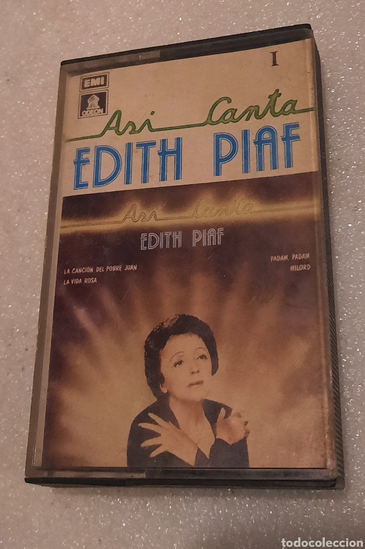Casetes antiguos: Edith piaf - Asi canta.. - Foto 1