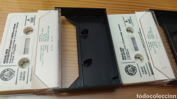 Casetes antiguos: Doble cassette de Miguel Rios &rdquo; Sus Exitos Vol. 1 y 2 &rdquo; - Foto 2