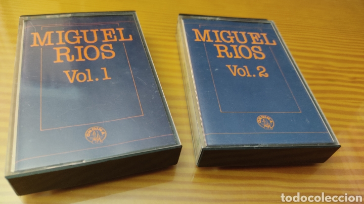 Casetes antiguos: Doble cassette de Miguel Rios &rdquo; Sus Exitos Vol. 1 y 2 &rdquo; - Foto 1