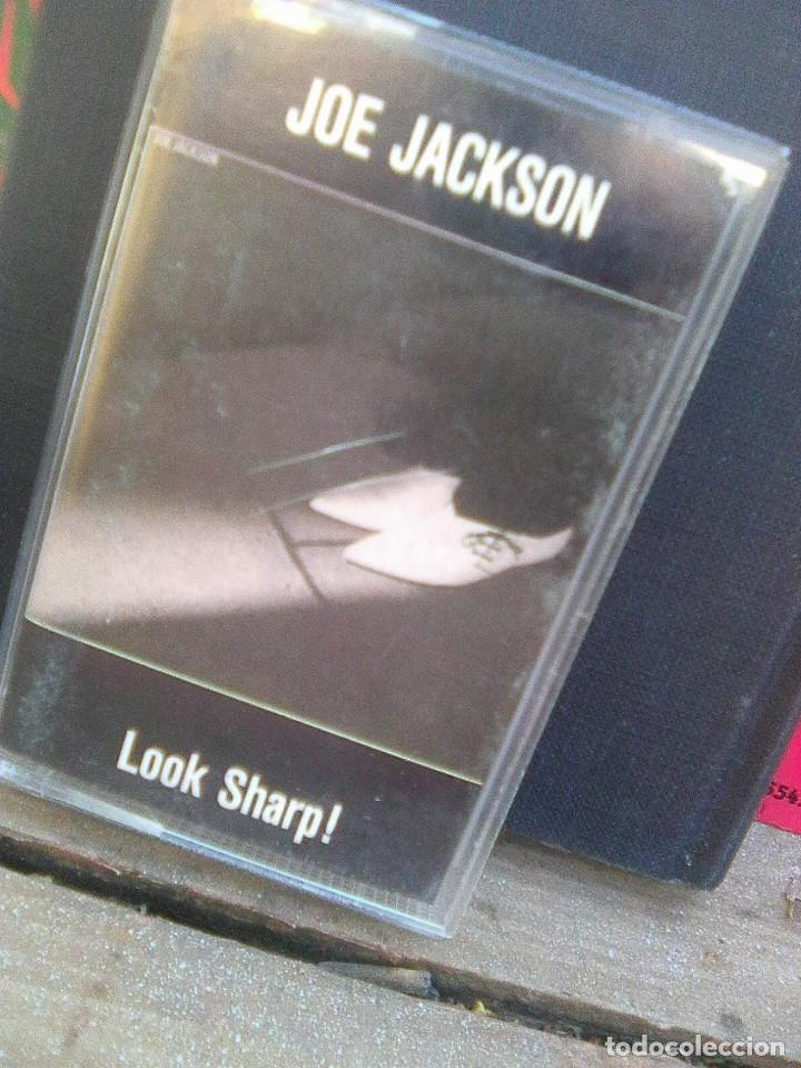 Casetes antiguos: Joe Jackson - Look Sharp ! (Am, 1979) - escasa - Foto 1