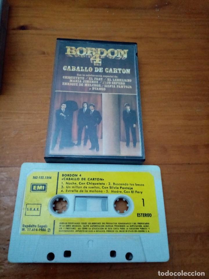 Casetes antiguos: BORDON 4. CABALLO DE Cart&oacute;n. C21f - Foto 1