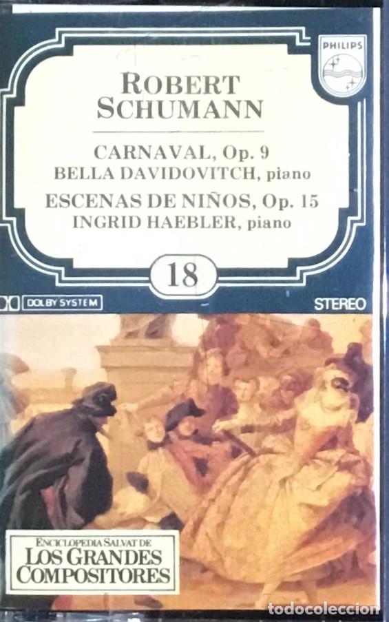 Casetes antiguos: ROBERT SCHUMANN - CARNAVAL, OP. 9 - Foto 1