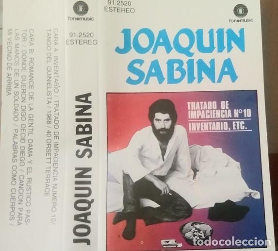 Casetes antiguos: Joaqu&iacute;n Sabina &ndash; Inventario - Foto 1