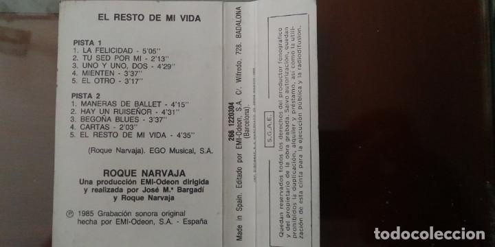 Casetes antiguos: Roque Narvaja &ndash; El Resto De Mi Vida - Foto 4