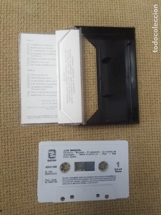 Casetes antiguos: Cinta Cassette Los Brincos. 14 Grandes Exitos - Foto 2