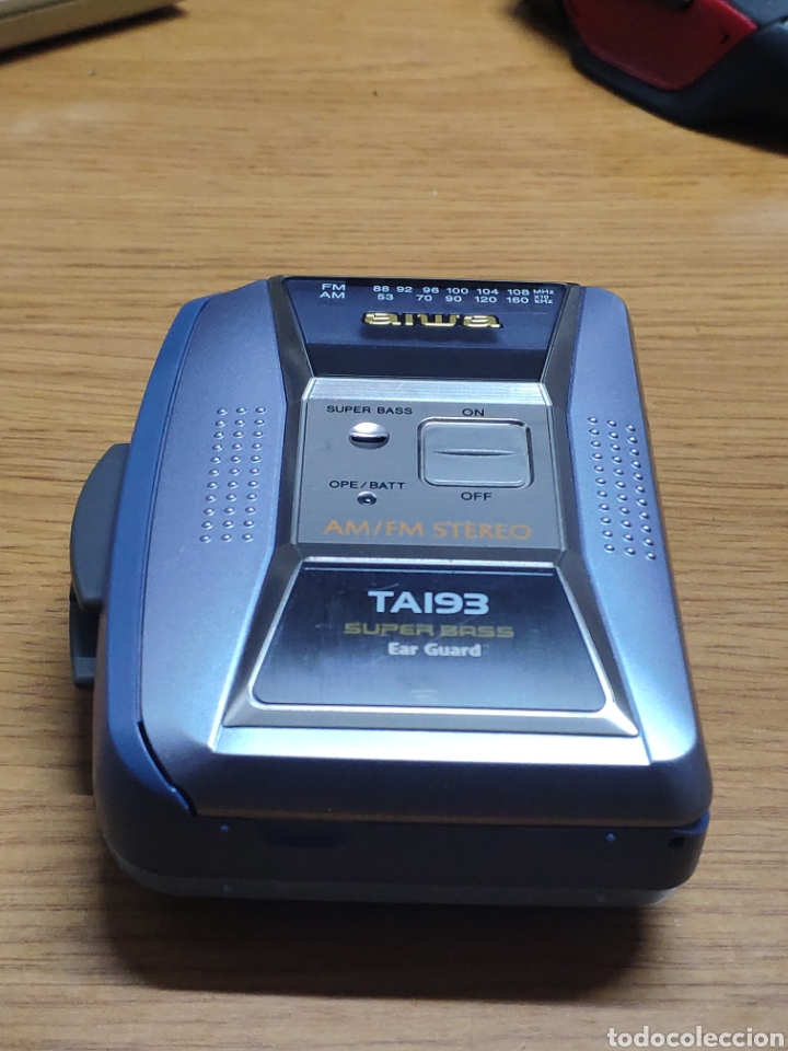 Casetes antiguos: Radio Casete walkman aiwa HS-TA193