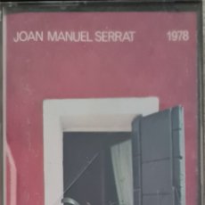 Cassetes antigas: CASETE - JOAN MANUEL SERRAT - 1978. Lote 350430259