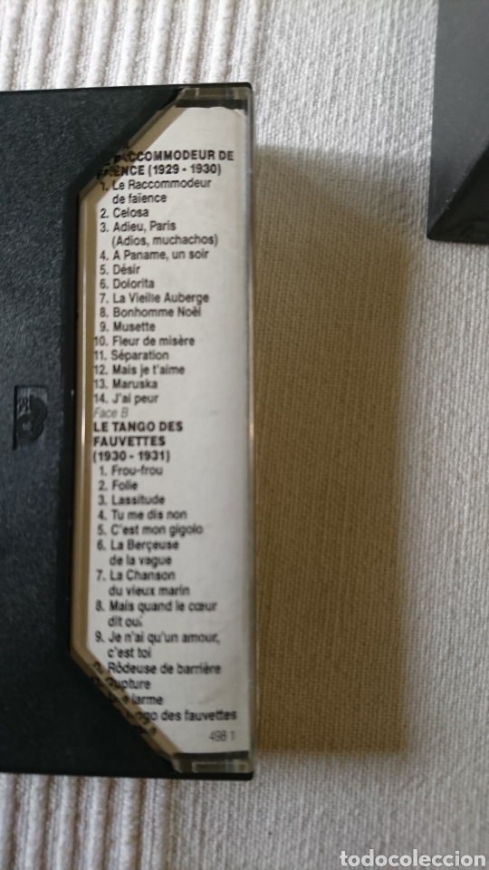 Casetes antiguos: Berthe Sylva - colecci&oacute;n cassette - Foto 3