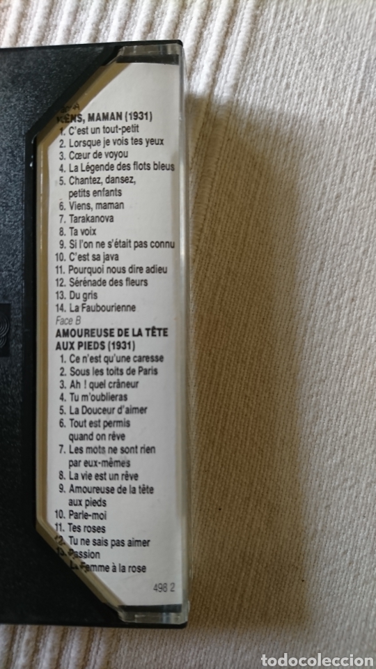 Casetes antiguos: Berthe Sylva - colecci&oacute;n cassette - Foto 4
