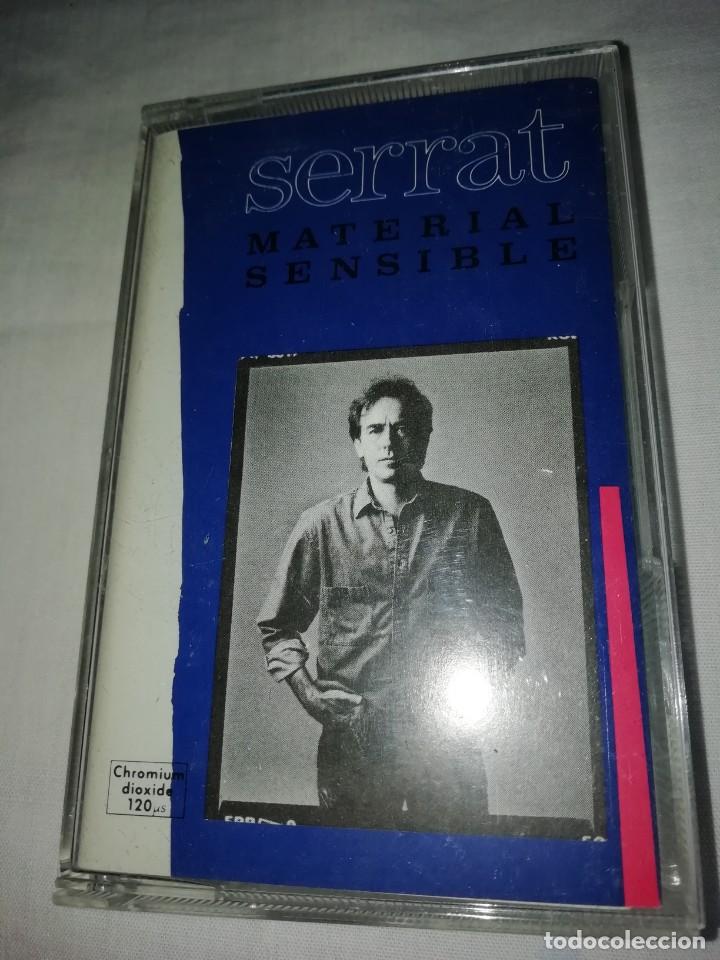 Casetes antiguos: Serrat casete material sensible - Foto 1