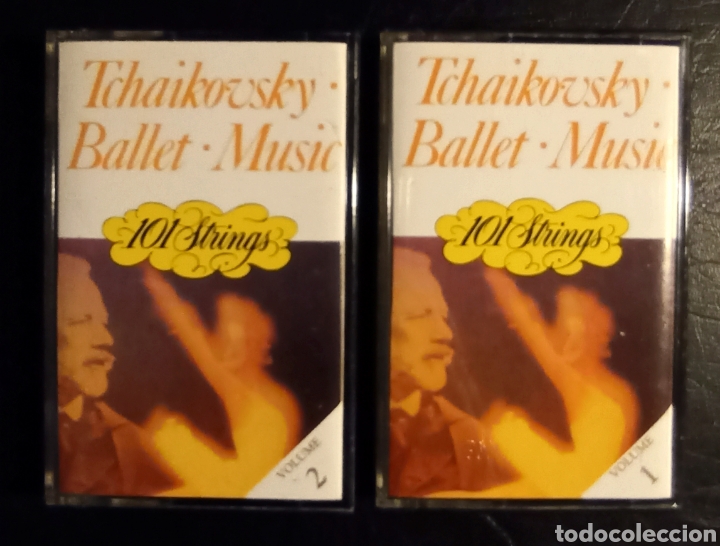 Casetes antiguos: CINTA CASSETTE TCHAIKOVSKY BALLET MUSIC - 101 STRINGS - VOL. 1 Y 2