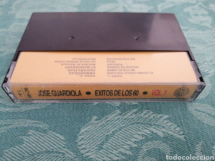 Casetes antiguos: K7 JOS&Eacute; GUARDIOLA &Eacute;XITOS DE LOS 60 1989 - Foto 3