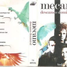 Cassettes Anciennes: MECANO - DESCANSO DOMINICAL (CASETE, ARIOLA 1988). Lote 352050234