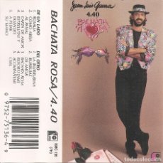 Cassettes Anciennes: JUAN LUIS GUERRA 4.40 - BACHATA ROSA (CASETE, KAREN DISCOS 1991). Lote 352050469