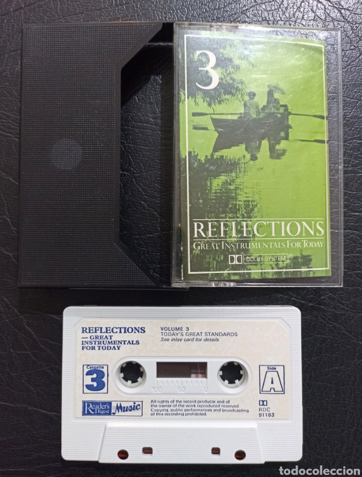 Casetes antiguos: CINTA CASSETTE REFLECTIONS - GREAT INSTRUMENTALS FOR TODAY - Foto 1