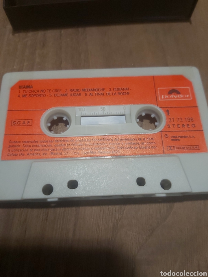 Casetes antiguos: Cassette Polydor Mam&aacute; - Foto 4