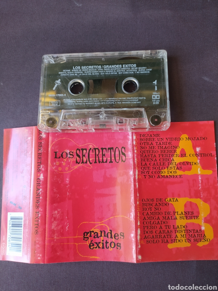 Casetes antiguos: Cassette Los Secretos - Foto 1