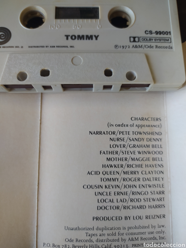 Casetes antiguos: Cassette Tommy - Foto 2
