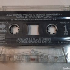 Cassettes Anciennes: LOS PANCHOS, LO DUDO OTROS GRANDES EXITOS. SOLO CASSETTE. Lote 353020534