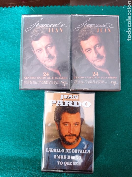 Casetes antiguos: TRES CASETES DE JUAN PARDO - Foto 1